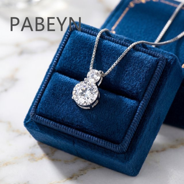 PABEYN Halskette 925 Silber, Zirkonia, Damen - Bild 1