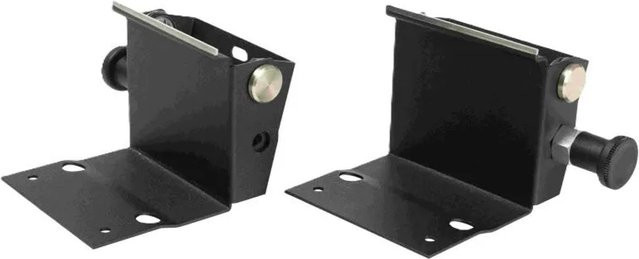Dräger Wandhalterung Komfort X-dock Schwarz aus Edelstahl - Bild 1