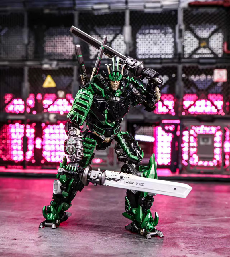 MetaGate Transformers The Last Knight Drift Actionfigur, grün, Einzelfigur - Bild 4