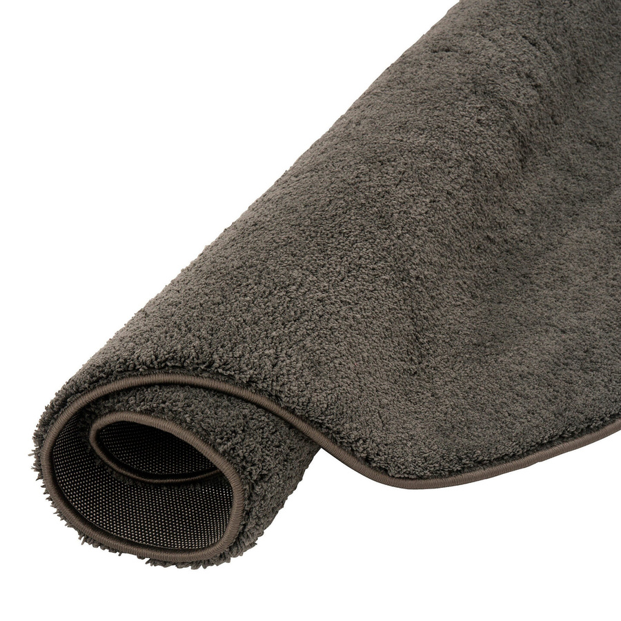 Pergamon Silky Kids Kinder Hochflor Teppich Rund, Grau, Polyester - Bild 3