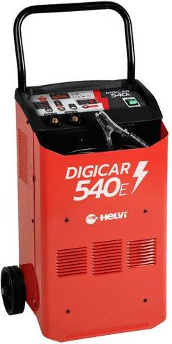 Helvi Digicar 540 E 77230 Kfz-Ladegerät 12 V und 24 V mit 55 A und 27.5 A in Rot - Bild 1