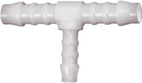 Riegler T-Reduzierstutzen aus Kunststoff für Schlauch LW 6/4/6 mm in Weiß - Bild 1