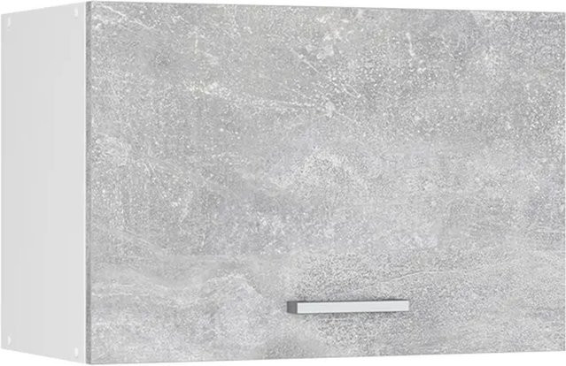 Vicco Hängeschrank R-Line Küchenschrank Beton Weiß B: 60 cm, H: 40 cm, T: 31 cm - Bild 1