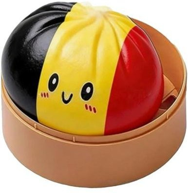 Vogue Wardrobe Nationale Flagge Teigtasche Quetschspielzeug, Cartoon-Ausdruck, Fidget-Spielzeug - Bild 1