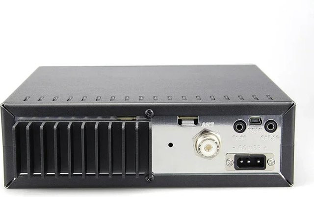 AnyTone ARES II Hochleistungs-CB-Funkgerät mit AM FM SSB in Schwarz und Braun - Bild 1