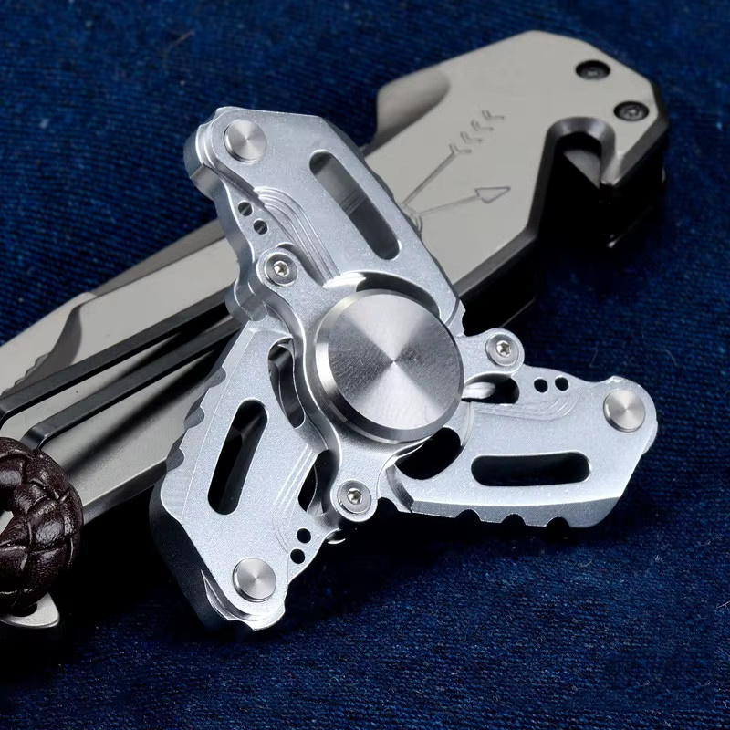 Mine Diary EDC Fidget Spinner aus Metall, 3 Flügel, Handspinner - Bild 3