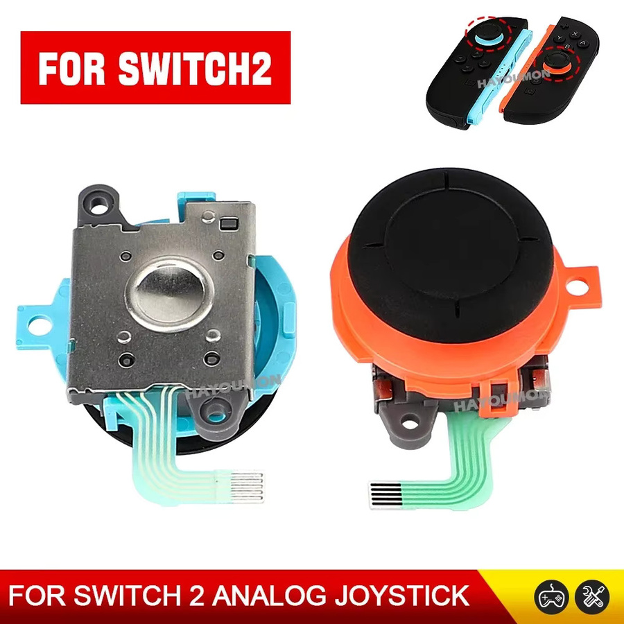 HeroAngel 3D Analog-Joystick-Ersatzset für Nintendo Switch Joycons, 2 Stück (Links und Rechts) - Bild 2