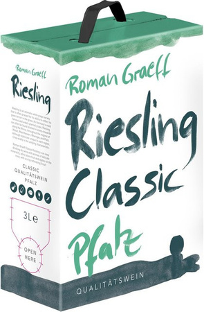 Zimmermann-Graeff, Roman Graeff, Riesling, trocken, Qualitätswein, 3 l