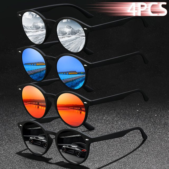 WSZ Sonnenbrille, Unisex, Vollrand, Rund, Kunststoff, Multicolour - Bild 1