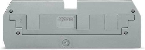 WAGO Reduzierabdeckplatte grau 284-358 - Bild 1