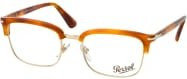 Persol PO 3340V Brille, Vollrand, quadratisch, braun, Unisex - Bild 1