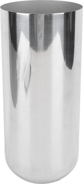 Edelstahl-Metallvase von OutsideWorld in Weiß für Tischdekoration und Hochzeiten - Bild 1