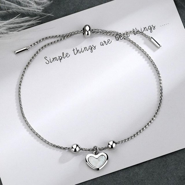 Armband 925 Silber, Perle, Zirkonia, Weiß, Damen - Bild 1