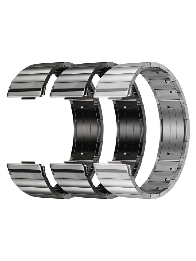 FancyWrist Uhrenarmband Edelstahl, Silber, Unisex - Bild 4