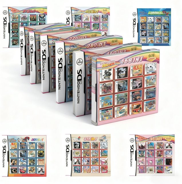 Bandai 4300-in-1 R4-Karte Kompilation für DS, NDS und 3DS Spielkassette Modul - Bild 1