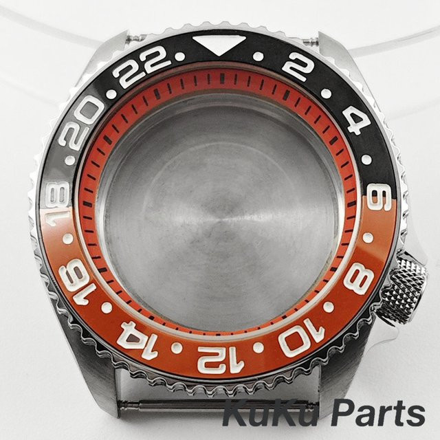 HUANXIAO Uhrengehäuse Edelstahl, Silber, Herren, 42 mm - Bild 1