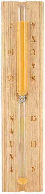 TOMTOP JMS Sauna Sanduhr mit 15 Minuten Countdown aus Holz und Glas - Bild 1
