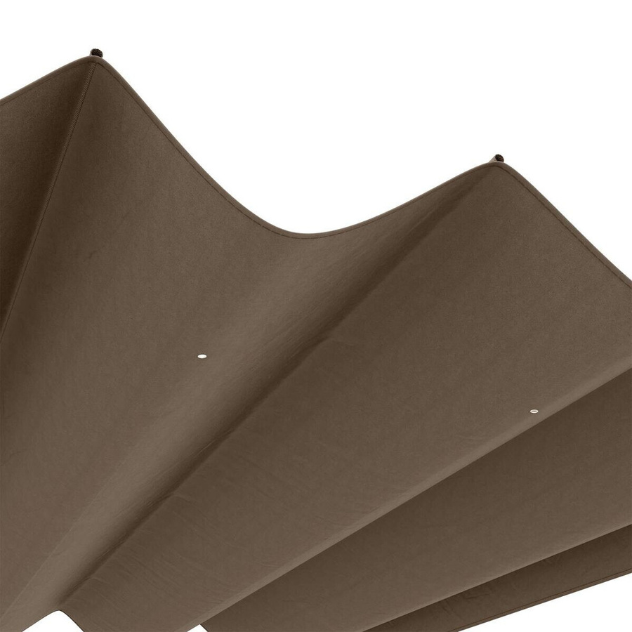 Outsunny Ersatzdach für Pergola aus Polyester, braun, B/H/L: 245 x 23 x 286 cm - Bild 6