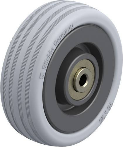 Blickle Kunststoff-Rad VPA 75/6K in Grau, Schwarz oder Weiß mit einem Durchmesser von 75 mm und einer Tragfähigkeit von maximal 60 kg - Bild 1