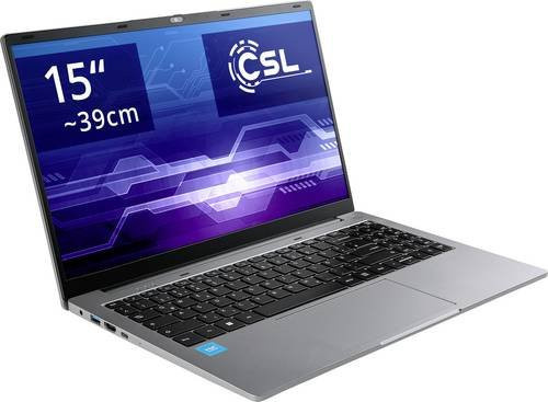 CSL Computer Notebook R'Evolve C15 v4 in Grau mit 15.6 Zoll Full HD Display, Intel N100 Prozessor, 32GB RAM und 4TB SSD, deutsche QWERTZ Tastatur - Bild 1
