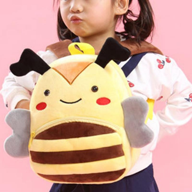 Kidsly Plüsch-Kleinkind-Rucksack, 3D-Cartoon-Tier, 2–6 Jahre - Bild 2