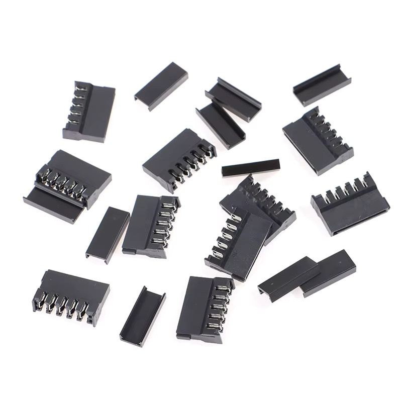 KOQZM 10er Set SATA Power Stecker für HDD mit Kupferkern in Schwarz - Bild 2