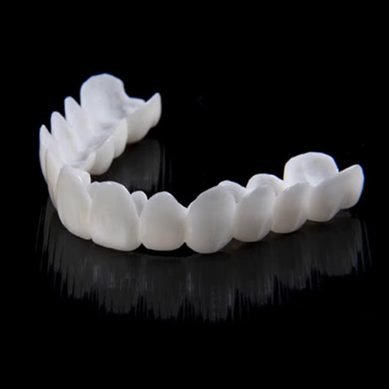Pop Dental Snap Smile Zahnprothesen für den Oberen Kiefer, Flexible Veneers - Bild 2