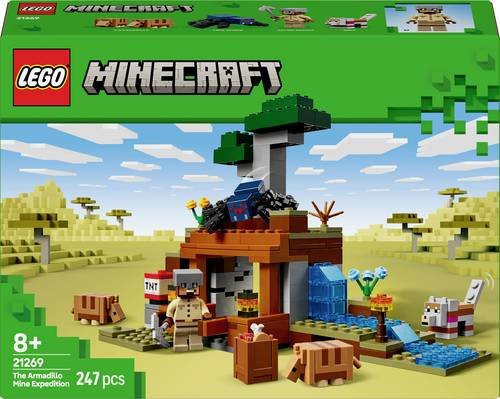LEGO Minecraft Die Expedition zur Gürteltiermine Konstruktionsspielzeug ab 8 Jahren - Bild 2