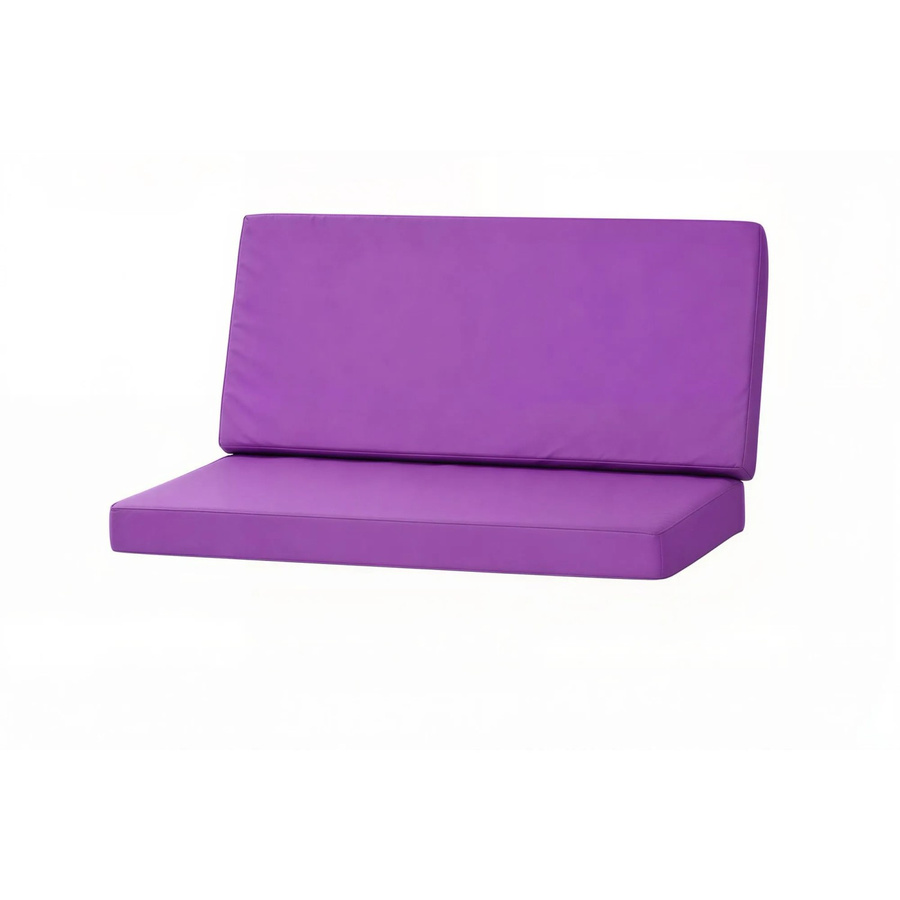 Setgarden Flat Polster für 3 Sitzer Hollywoodschaukel in Violett mit abnehmbarem und waschbarem Bezug, B/T/H: 180 x 60 x 50 cm - Bild 2