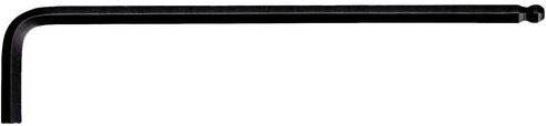 KS Tools Kugelkopf-Innensechskant-Winkelstiftschlüssel lang, 4,5 mm, schwarz - Bild 1