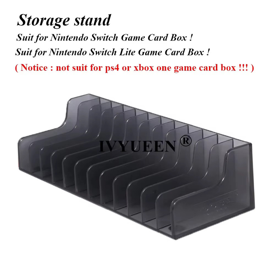 IVYUEEN Spielkartenbox und Aufbewahrungsständer für Nintendo Switch OLED und Nintendo Switch Lite - Bild 2