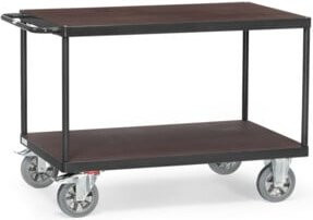 Fetra Tischwagen Grey Edition aus Stahl in Anthrazit - Bild 1