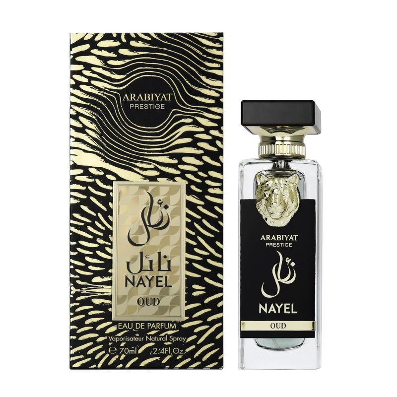 Arabiyat Prestige Nayel Oud Eau de Parfum für Damen und Herren 70ml Schwarz - Bild 2