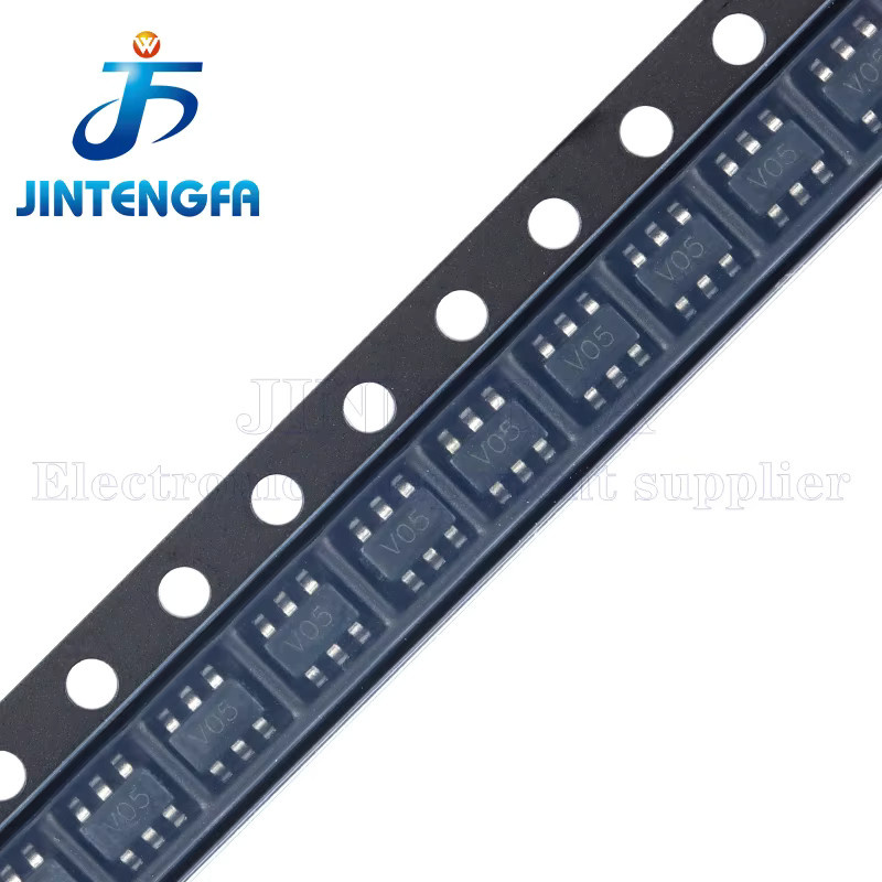 JINNTEVA SRV05-4 ESD SMD TVS Diode Array 4-Kanal 5V SOT23-6 Schwarz 50 Stück - Bild 2