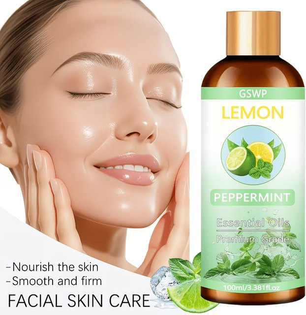 GSWP Zitronen-Pfefferminz-Ätherisches Öl, 100 ml, Unisex - Bild 1