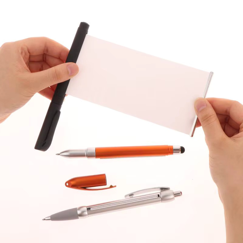 KOQZM Kugelschreiber mit integriertem Papierrollen-Notizfunktion aus Kunststoff - Bild 2