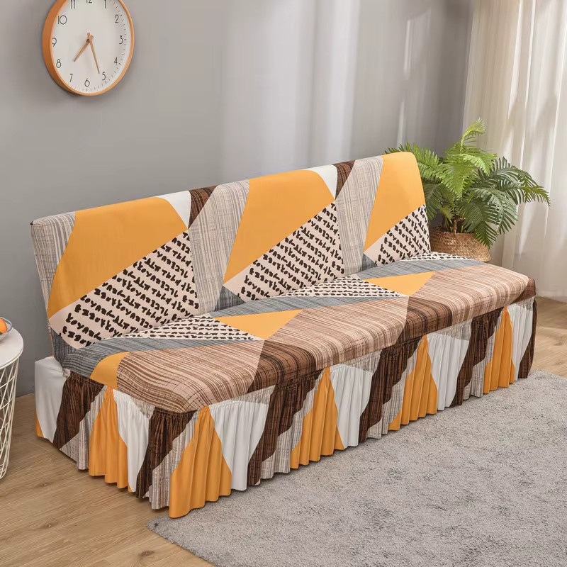 S-EMIGA All-Inclusive Stretch-Schlafsofabezug für Futon-Sofas, elastisch und waschbar, Multicolour - Bild 1