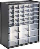 Stanley Kleinteilemagazin mit 39 Schubfächern, Schwarz-Transparent, B/T/H: 36,5 x 16,0 x 44,5 cm - Bild 1