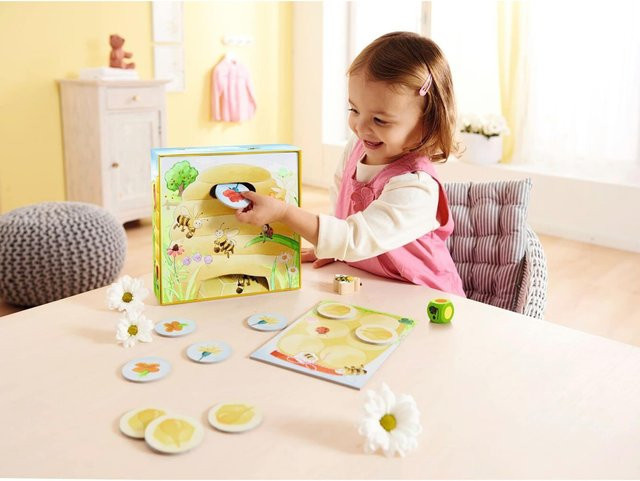 HABA Meine ersten Spiele - Hanni Honigbiene, Kinderspiel, ab 2 Jahre - Bild 1