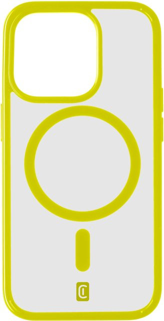 Pop MagSafe Case MAG Handyhülle für Apple iPhone 15 Pro in Limette/Transparent - Bild 1