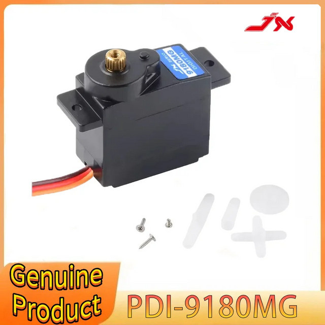 JX Servo PDI-9180MG Mini-Servo, Metall, Schwarz - Bild 1
