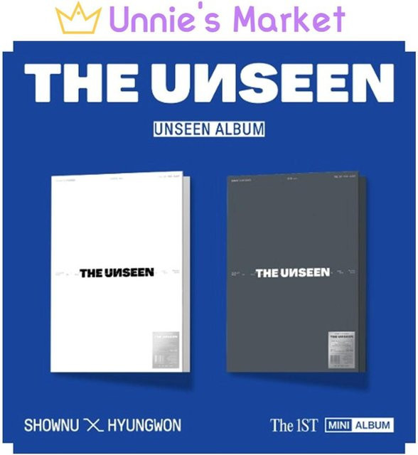 The Unseen, Shownu x Hyungwon, Limited Edition, CD, Gray - Bild 1