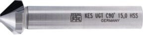 PFERD HSS Kegel- und Entgratsenker UGT 90 Grad Silber Durchmesser: 15 mm, Schaft-Durchmesser: 10 mm, DIN 335 C mit Ungleichteilung - Bild 1