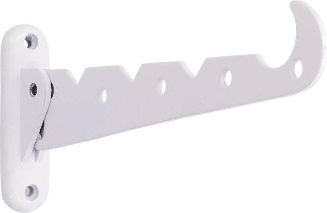Siro Klapphaken Kleiderlüfter 1142 aus Metall in Weiß, Länge: 29 cm - Bild 1