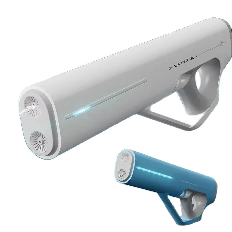 MOQIDODO Wasserpistolen-Spielzeug, automatische elektrische Pistole, mit LED-Wasseraufnahme - Bild 2