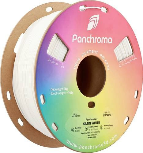 Polymaker Panchroma Satin PLA Filament 1.75mm Weiß 1000g - Bild 1