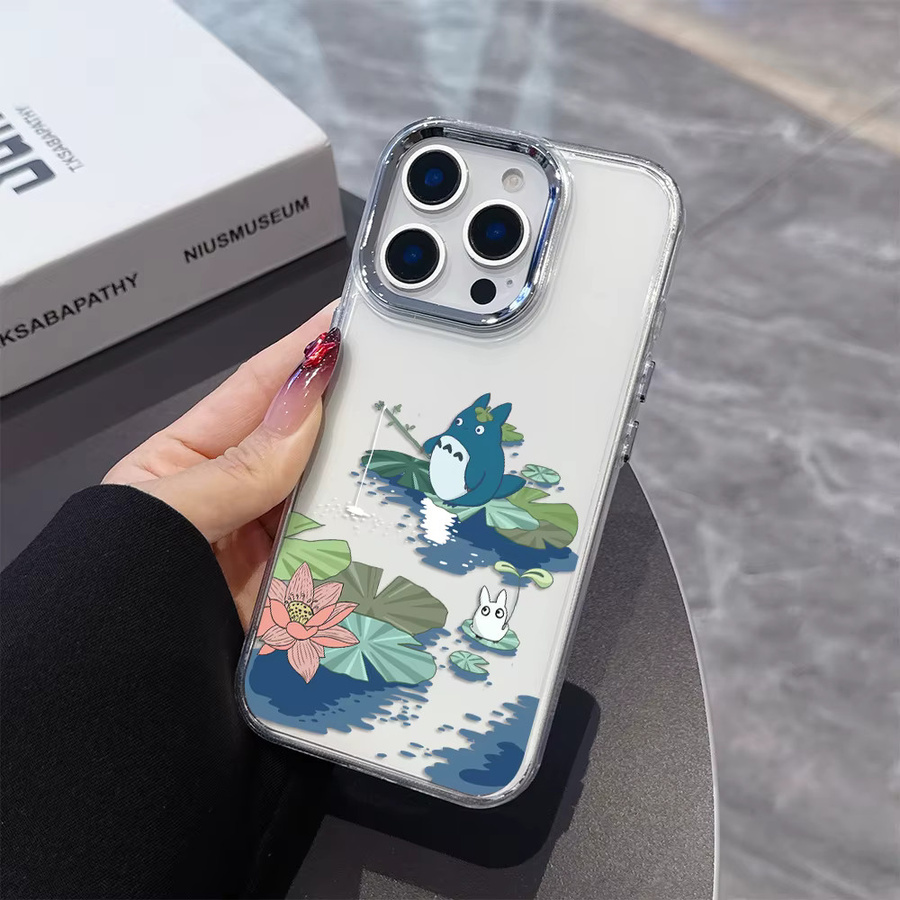 Niedliche Totoro Handyhülle für Xiaomi Mi 15 14T 14 12T 11T 11 Lite Poco M7 X7 X6 F5 F6 X5 X4 GT Pro 4G 5G in Multicolour - Bild 4