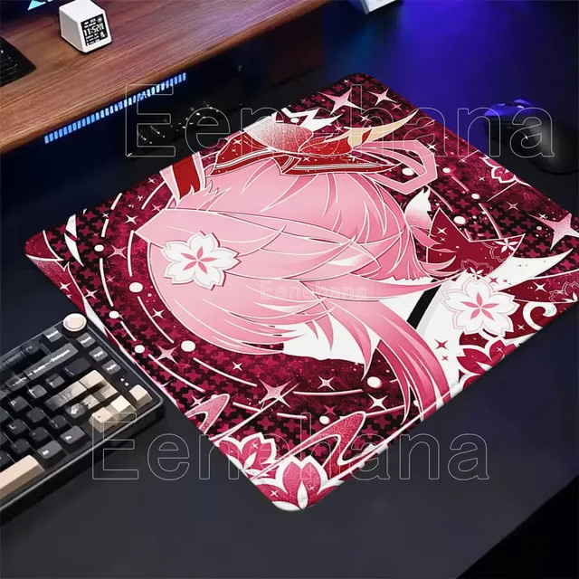 Eenehana Mauspad Honkai Star Rail Cyrene Phainon Design Multicolor mit HD-Druck für PC und Gaming-Tastatur - Bild 1