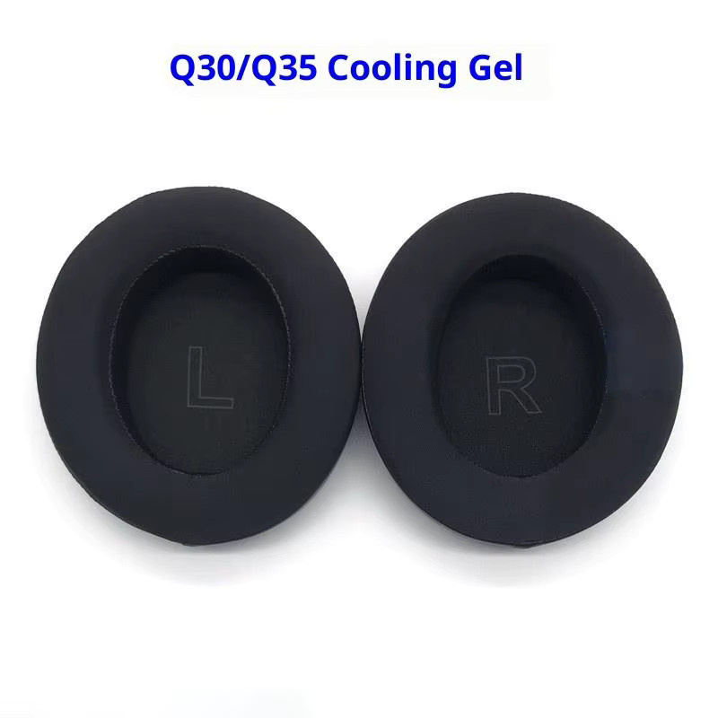 Anker Soundcore Q30/Q35 Ersatz-Ohrpolster in Schwarz, 2 Stück aus Protein-Memory-Schaum mit atmungsaktiver Netzabdeckung - Bild 2