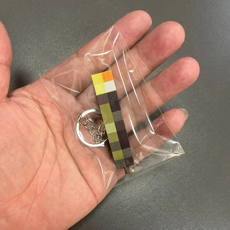 GAGAGIRL Minecraft Mini-Taschenlampe als Schlüsselanhänger in Multicolour aus Kunststoff - Bild 2